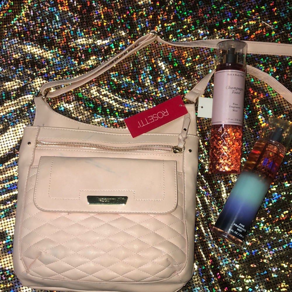 Rosetti Americas Pink Crossbody Shoulder Bag - Picture 3 of 17